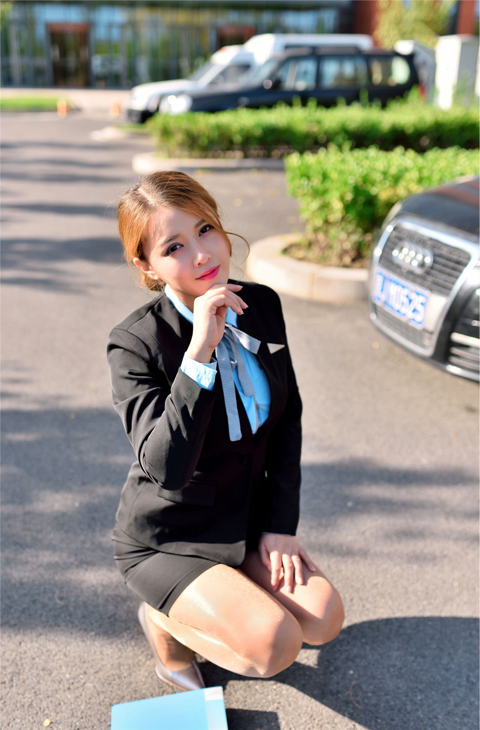 [DDY Pantyhose] NO.011期《秘書OL》出鏡 - 若兮